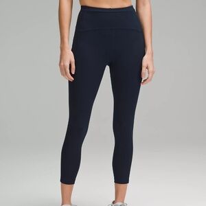 Lululemon Swift Speed High-Rise Crop 23" - navy - Size 4